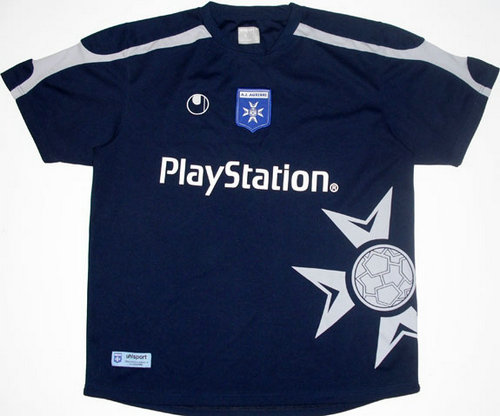 Camiseta Aj Auxerre Segunda Equipación 2006-2007 Personalizados