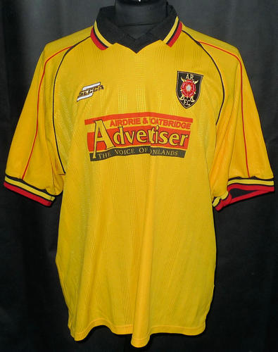Camiseta Albion Rovers Primera Equipación 2000-2001 Barata