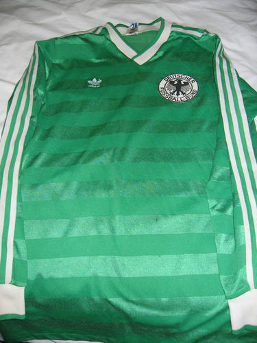 Camiseta Alemania Segunda Equipación 1980-1983 Barata