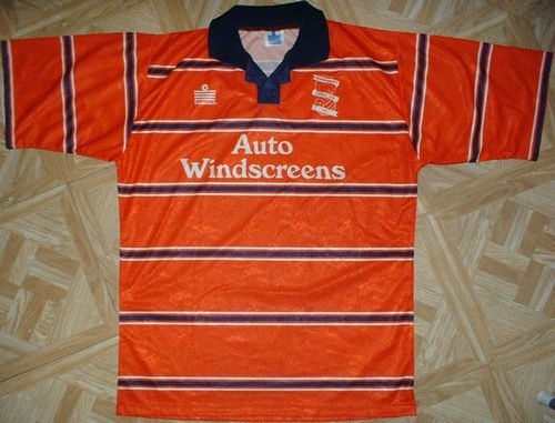 Camiseta Birmingham City Fc Segunda Equipación 1995-1996 Personalizados