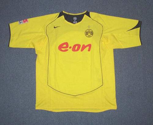 Camiseta Borussia Dortmund Primera Equipación 2004-2005 Barata
