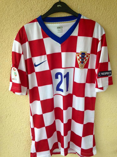 Camiseta De Futbol Croacia Primera Equipación 2008-2009 Popular