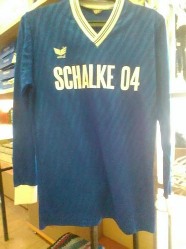 Camiseta De Futbol Schalke 04 Primera Equipación 1979-1980 Popular