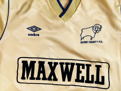 Camiseta Derby County Tercera Equipación 1987-1989 Personalizados