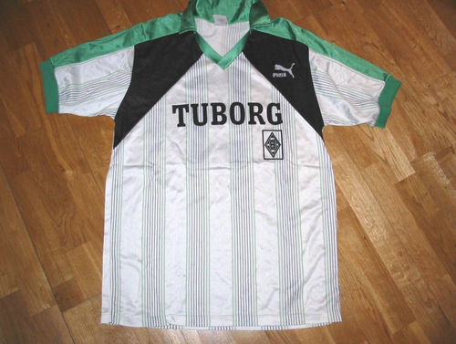 Camiseta Hombre Borussia Mönchengladbach Primera Equipación 1990-1991 Retro