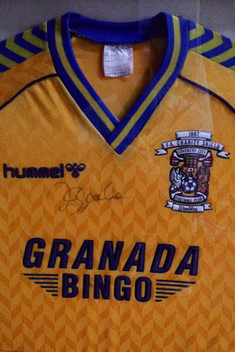 Camiseta Hombre Coventry City Réplica 1987-1988 Retro
