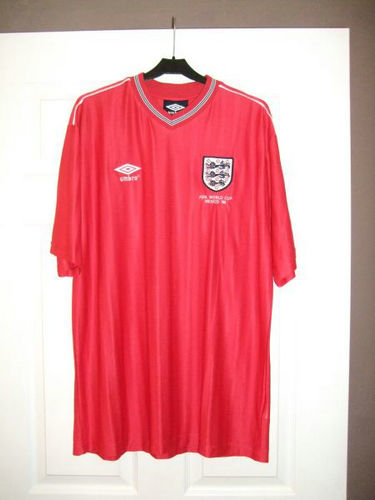 Camiseta Hombre Inglaterra Réplica 1984-1988 Retro