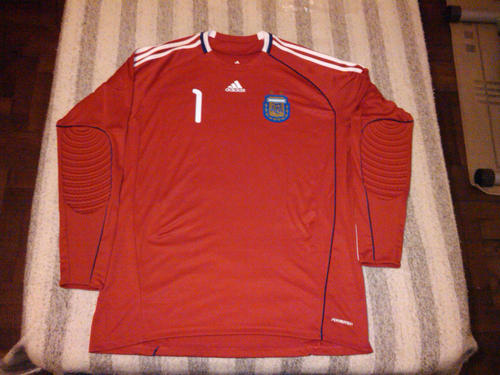 Camisetas Argentina Portero 2009-2010 Retros