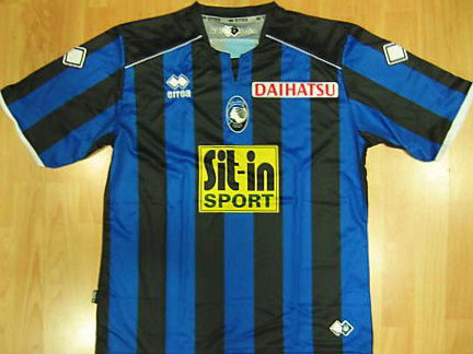 Camisetas De Atalanta Bc Primera Equipación 2008-2009 Outlet