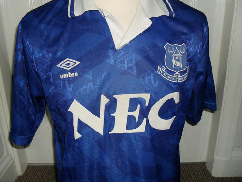 Camisetas De Everton Fc Primera Equipación 1991-1993 Outlet
