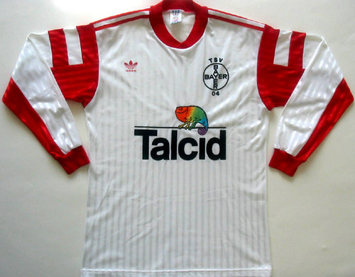 Camisetas De Futbol Bayer 04 Leverkusen Segunda Equipación 1990-1991 Clásico