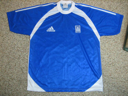 Camisetas De Grecia Primera Equipación 2004-2006 Outlet