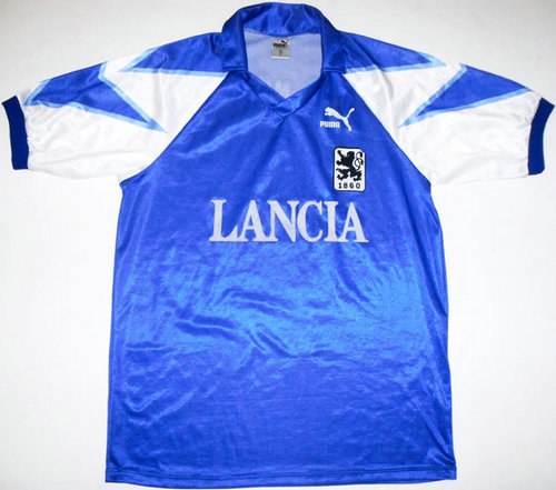 Camisetas Hombre 1860 Múnich Segunda Equipación 1991-1992 Baratas