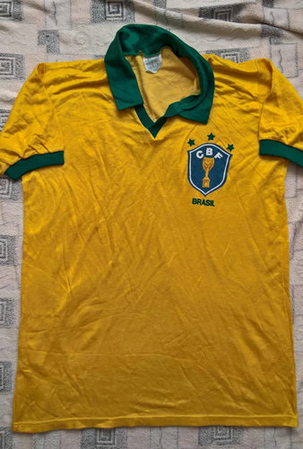 Camisetas Hombre Brasil Réplica 1986 Baratas