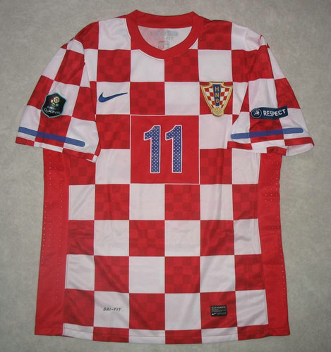 Camisetas Hombre Croacia Primera Equipación 2011-2012 Baratas