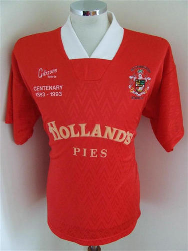 Comprar Camiseta Hombre Accrington Stanley Primera Equipación 1993-1994 Retro
