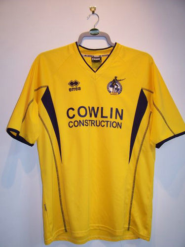 Comprar Camisetas Bristol Rovers Fc Segunda Equipación 2005-2008 Retros