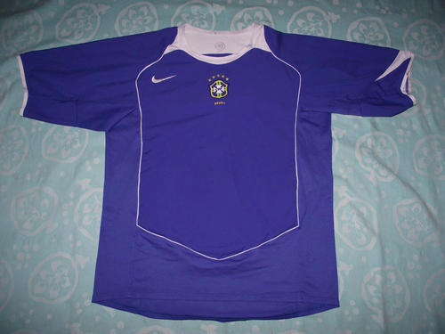 Foto Para Camiseta De Futbol Brasil Segunda Equipación 2004-2006 Popular