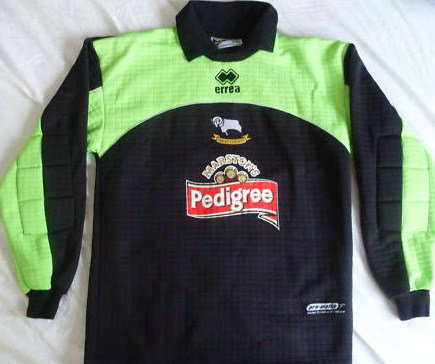 Tienda De Camiseta Hombre Derby County Portero 2001-2003 Retro