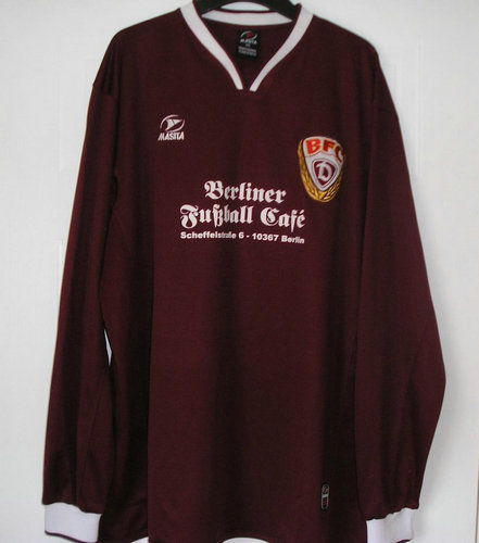 Tienda De Camiseta Hombre Dinamo De Berlín Primera Equipación 2001-2002 Retro