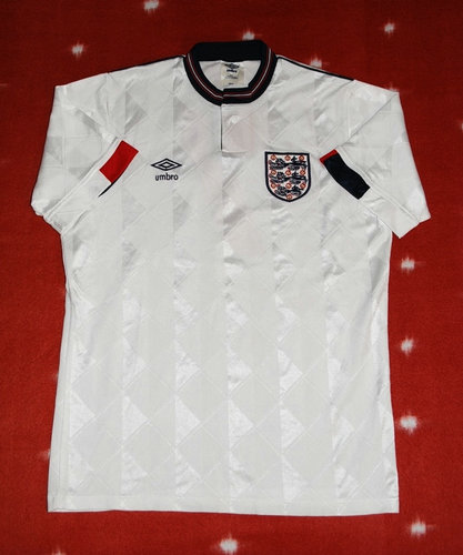 Tienda De Camisetas De Futbol Inglaterra Primera Equipación 1988-1990 Baratas