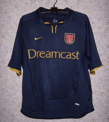 Venta Camiseta Arsenal Tercera Equipación 2000-2002 Personalizados