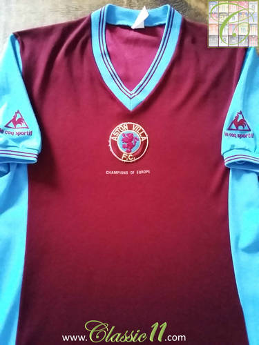 Venta Camiseta Aston Villa Primera Equipación 1982-1983 Barata