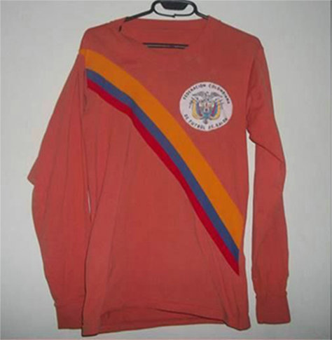 Venta Camiseta De Futbol Colombia Primera Equipación 1971-1974 Popular