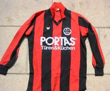 Venta Camiseta Eintracht Fráncfort Primera Equipación 1984-1986 Personalizados