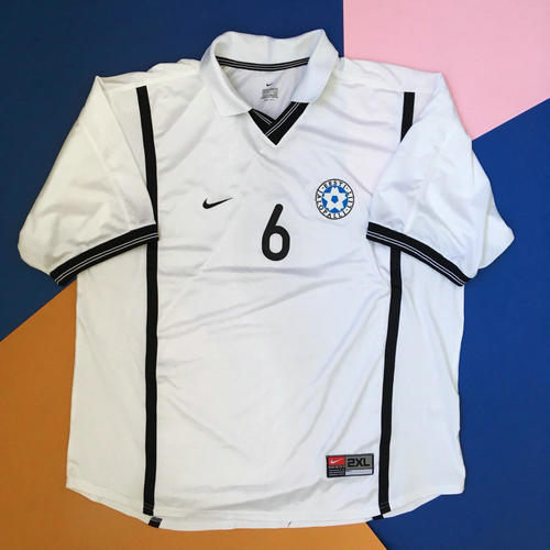 Venta Camiseta Estonia Segunda Equipación 2000-2002 Barata