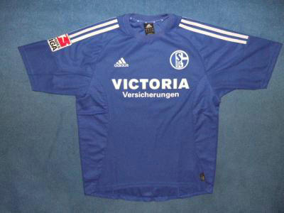 Venta Camisetas De Schalke 04 Primera Equipación 2002-2004 Outlet