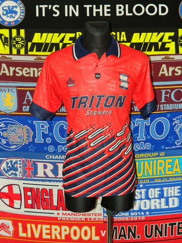 Venta De Camisetas De Futbol Birmingham City Fc Segunda Equipación 1994-1995 Clásico