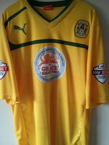 Venta De Camisetas De Futbol Coventry City Segunda Equipación 2013-2014 Clásico