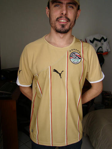 Venta De Camisetas De Futbol Egipto Segunda Equipación 2010-2011 Baratas